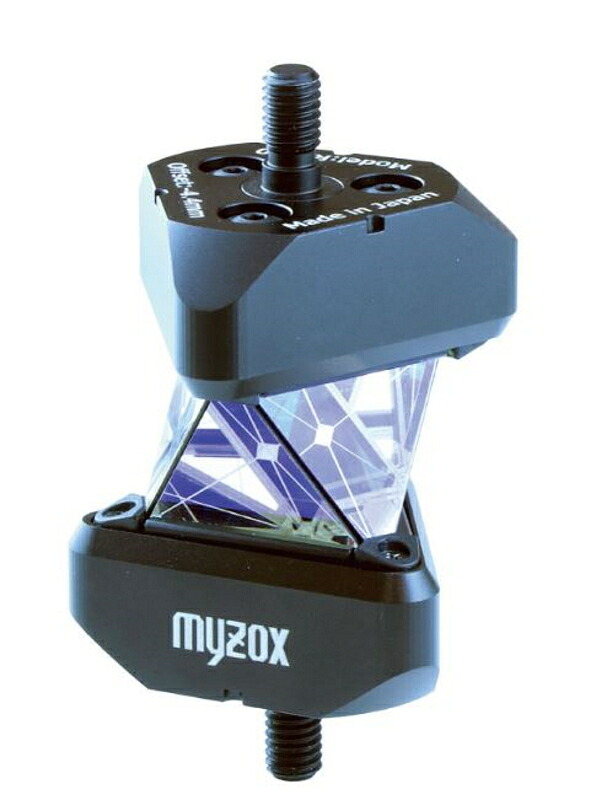 MYZOX マイゾックス 360度自動追尾用プリズム R-360 REVO360 定数-4.4mm 固定式 全周プリズム 9mmピンポール|現場監督