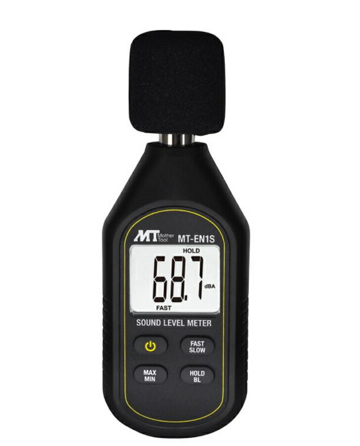 マザーツール デジタル騒音計 ＭＴ－ＥＮ１Ｓ データホールド機能 液晶バックライト ３０～１３０ｄＢ