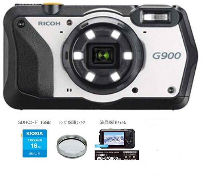 楽天市場】リコー RICOH コンパクトデジタルカメラ Ｇ９００ 現場用