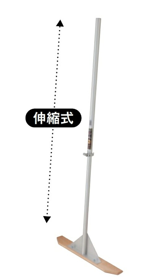 トンボ工業 アルミ柄替刃式伸縮レーキ ＡＳＲ６００ 全長990mm～1580mm
