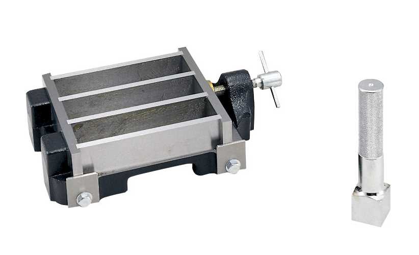 三洋試験機工業 モルタル供試体用三連型枠LC-510/LC-511 専用突棒付 コンクリート検査 ※【代引き不可】※ メーカー直送商品のため代引決済はご利用できません。