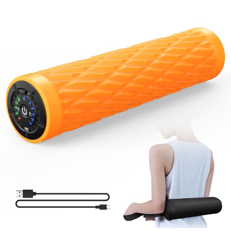 楽天市場】Wolfyok fitness フォームローラー 電動 筋膜ローラー