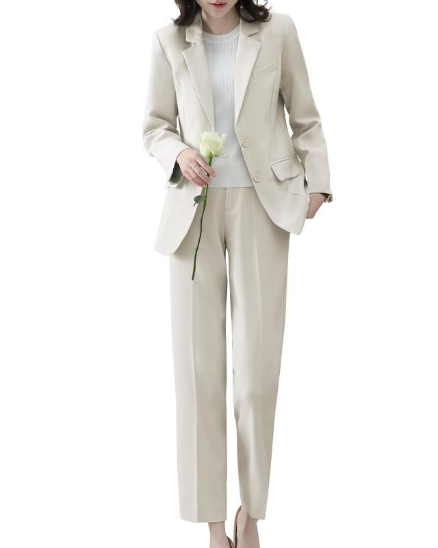 楽天市場】[] イノ スーツ レディース セットアップ パンツスーツ 2点