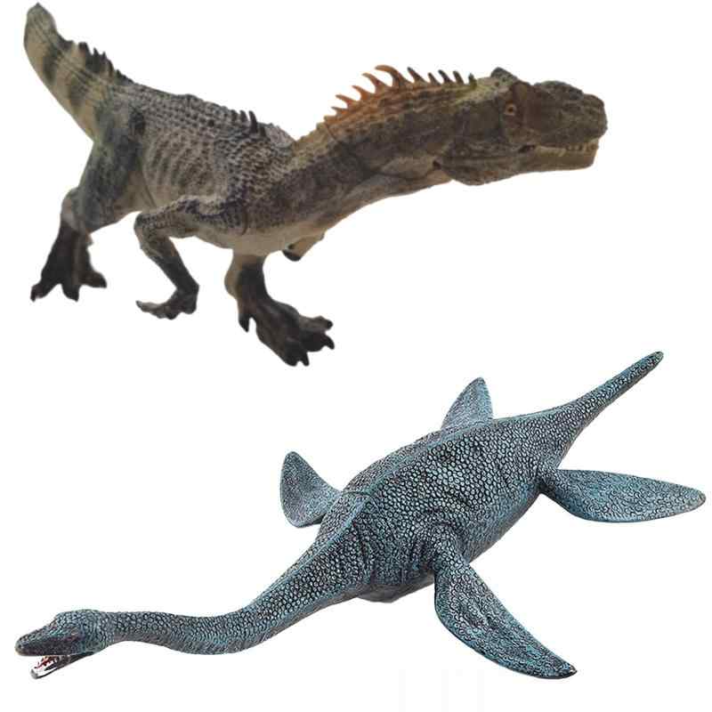 楽天市場】恐竜 フィギュア セット アロサウルス プレシオサウルス 海