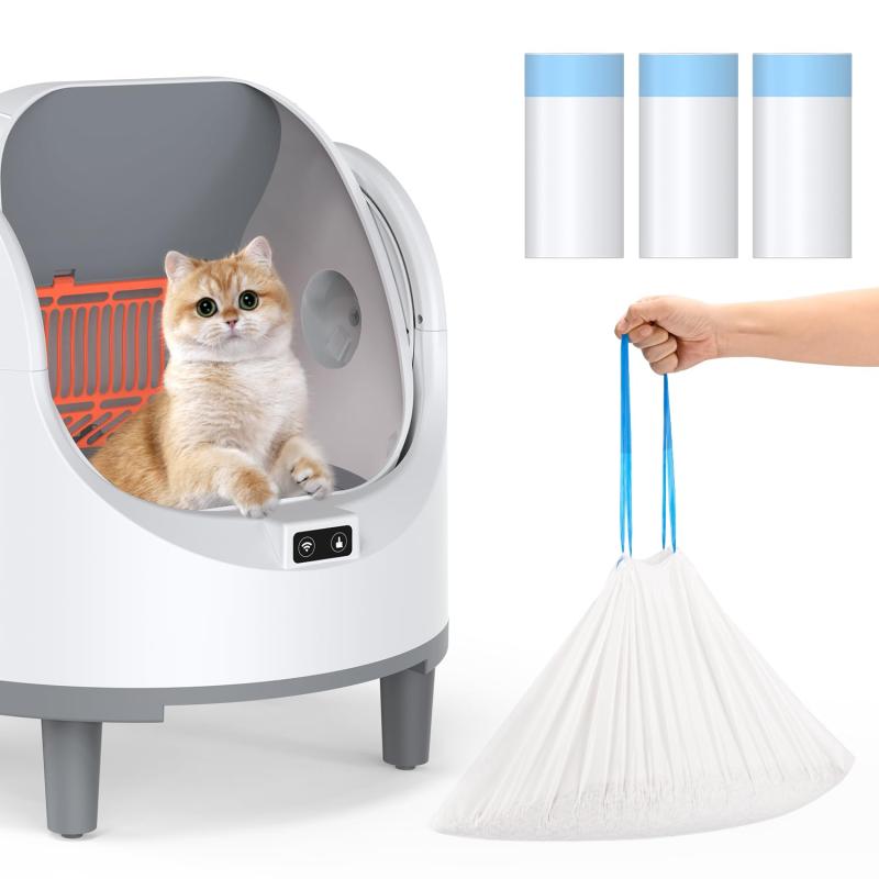 楽天市場】Gulcircle 猫 トイレ 猫トイレ 自動:自動ネコトイレ 内蔵