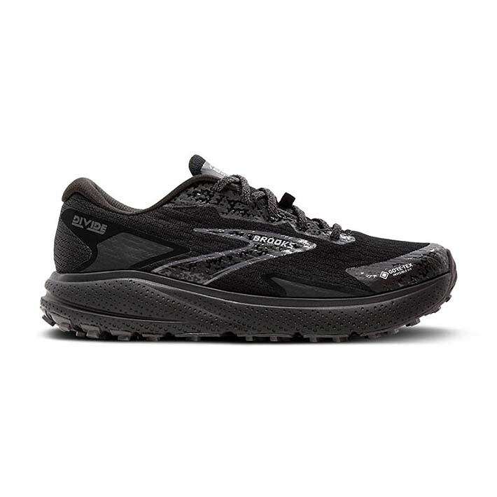 ブルックス ランニングシューズ BROOKS ランニングシューズ BROOKS ブルックス Divide5GTX ディW-4172 BMW4172 ブラック レディスシューズ スニーカー★★★｜アキレスショップ　店