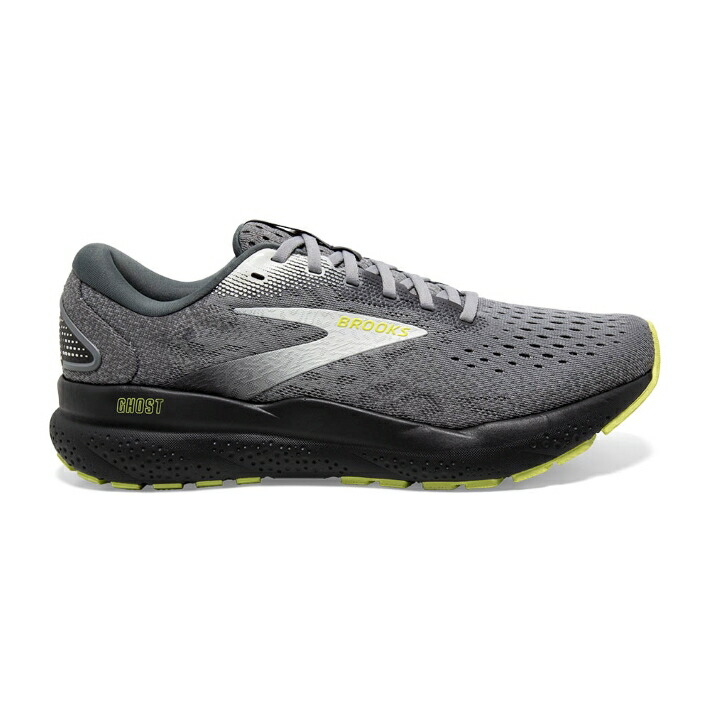 ブルックス ランニングシューズ BROOKS ランニングシューズ BROOKS ブルックス Ghost16 WIDE ゴーストM-4184 BRM4184 グレー メンズシューズ スニーカー★★★