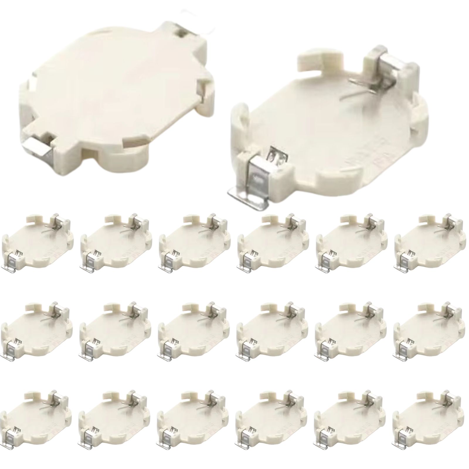 楽天市場】uxcell セルボタン電池ソケットホルダー コイン電池ソケット 8個入り オフホワイト プラスチック 金属 CR2032 : uxcell  japan