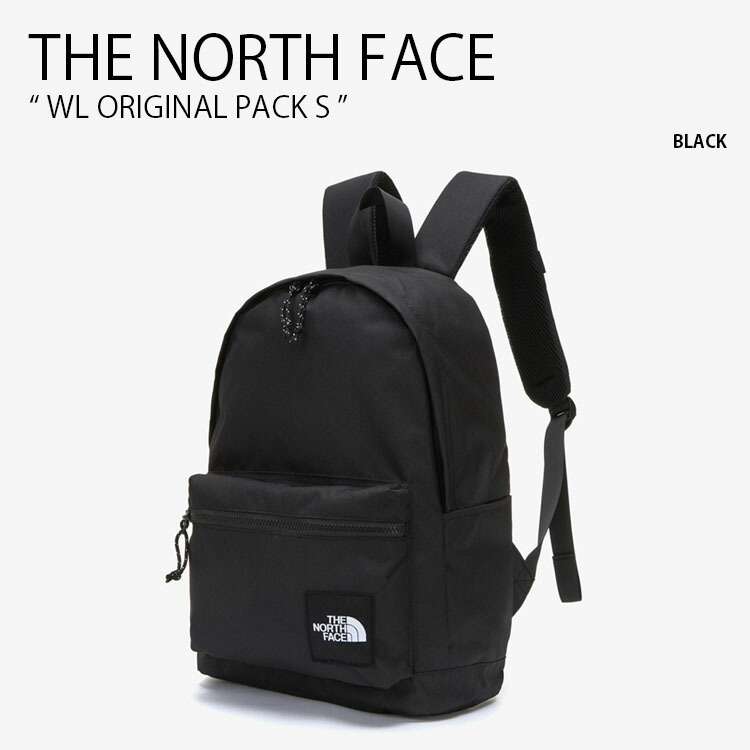 THE NORTH FACE ノースフェイス リュック WL ORIGINAL PACK S ホワイトレーベル オリジナル パック バックパック  デイパック ロゴ カジュアル ストリート 通学 通勤 ブラック メンズ レディース 男性用 女性用 男女共用 NM2DN51J未使用品  【楽天カード分割】