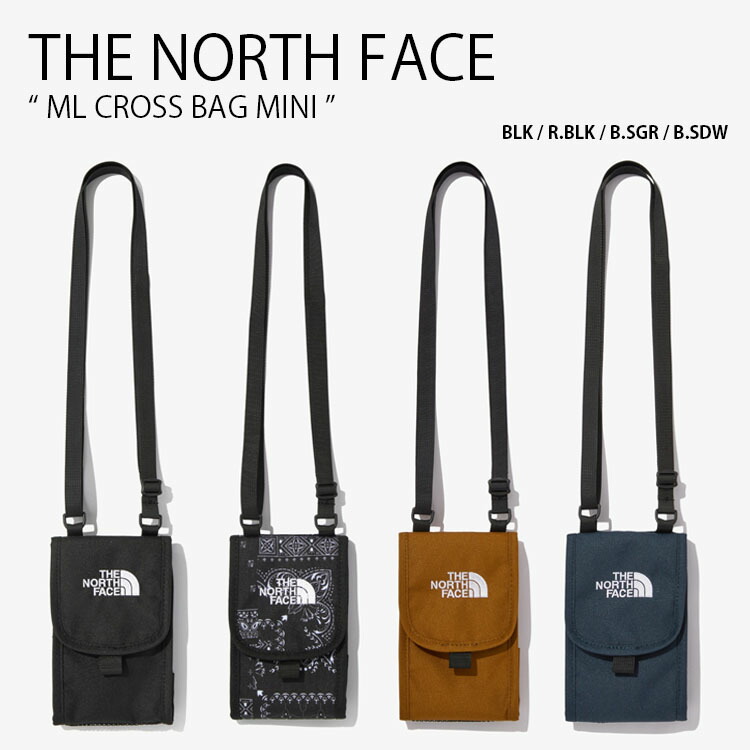 輝く高品質な THE NORTH FACE ノースフェイス クロスバッグ ML CROSS