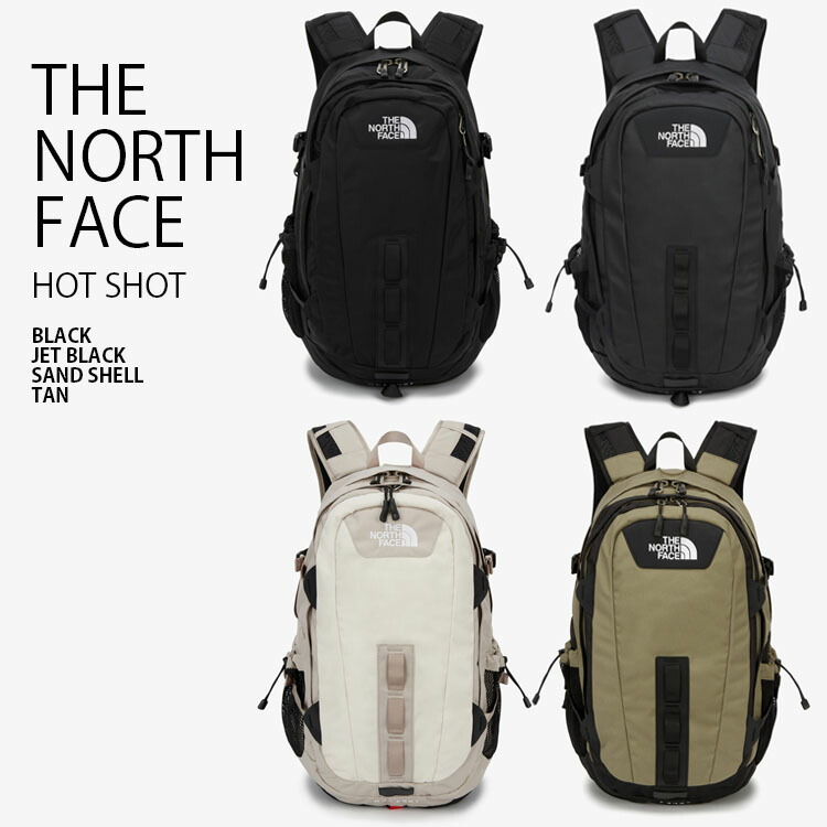 THE NORTH FACE ノースフェイス リュック HOT SHOT ホット ショット デイパック バックパック バッグ リュックサック A4収納 通勤 通学 ブラック ベージュ ブラウン メンズ レディース 男性用 女性用 男女共用 NM2DQ02A/B/C/D【中古】未使用品|セレクトショップ a-clo