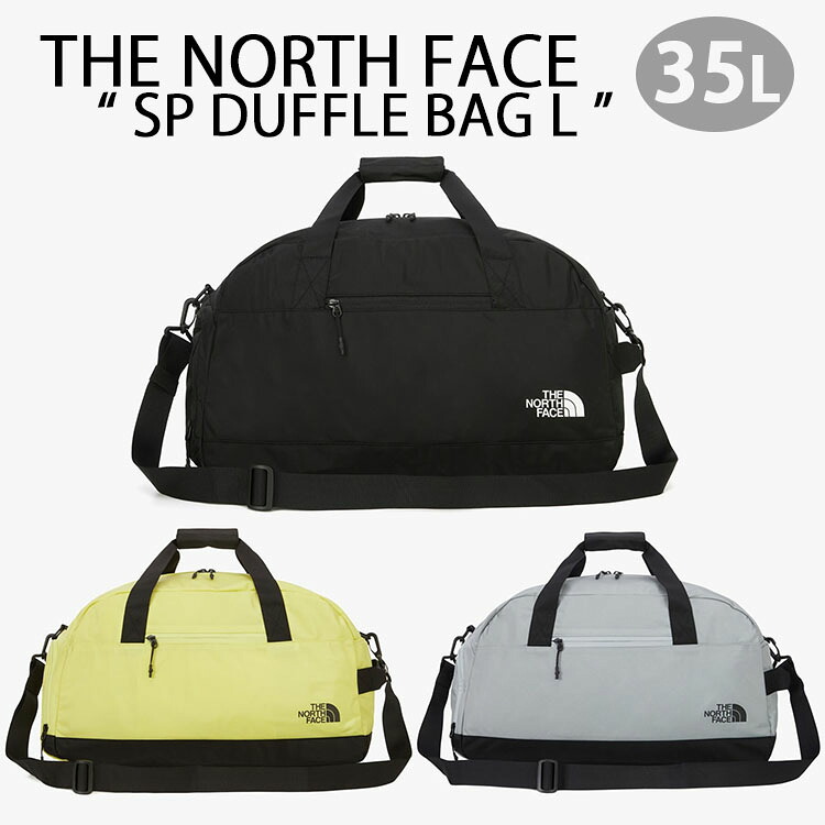 THE NORTH FACE ノースフェイス ボストンバッグ SP DUFFLE BAG L 35L カーゴバック ダッフルバッグ GRAY BLACK LIME 旅行バッグ 大容量バッグ 2WAYバッグ サイド収納 グレー ブラック ライム NN2PR24D/E/F【中古】未使用品 15,308円