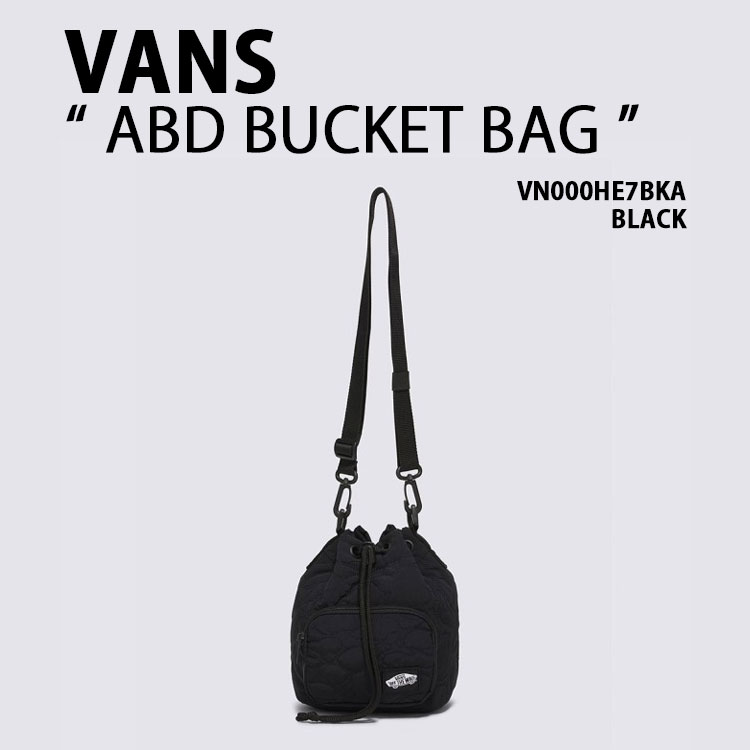 VANS バンス クロスバッグ ABD BUCKET BAG バケットバッグ BLACK ブラック ボディーバッグ ミニバッグ メンズ レディース VN000HE7BKA 7,196円