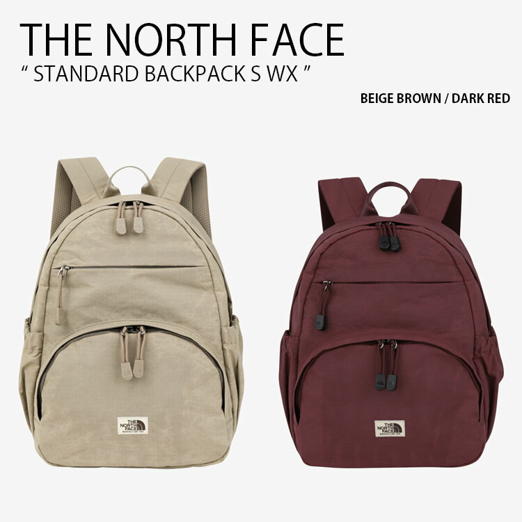 THE NORTH FACE ノースフェイス リュック STANDARD BACKPACK S WX スタンダード バックパック ワックス デイパック バッグ リュックサック 通勤 通学 ロゴ カジュアル ストリート WHITELABEL メンズ レディース 男性用 女性用 男女共用 NM2DR58J/K【中古】未使用品