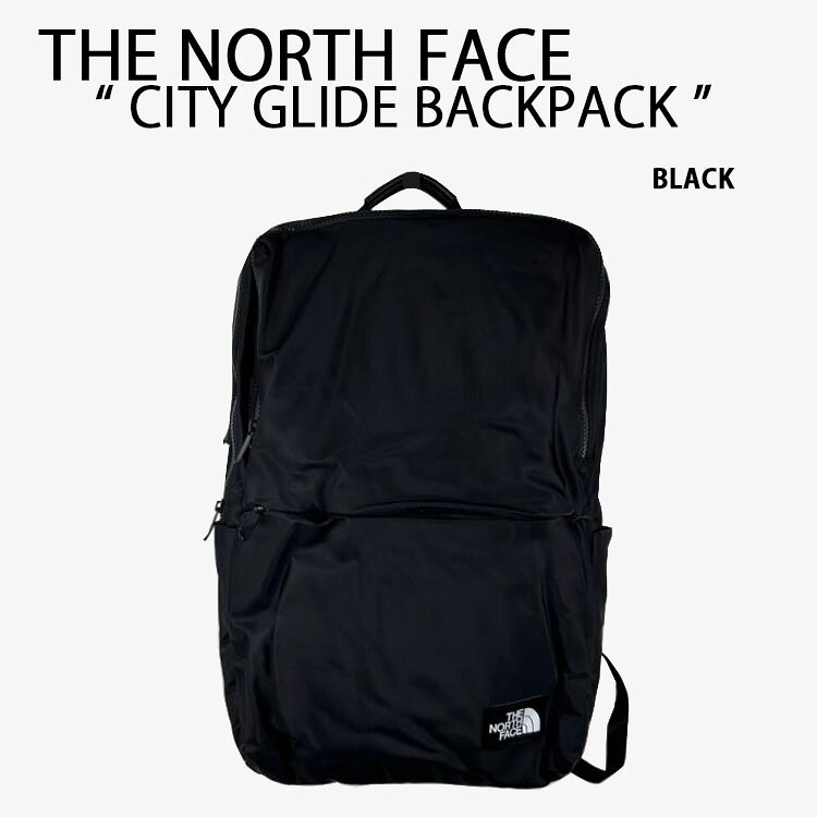 THE NORTH FACE ノースフェイス バックパック CITY GLIDE BACKPACK 35リットル BLACK X-PAC デイパック ビジネスリュック 大容量 A4収納 PC収納 3ストレンジ NM2DR75A【中古】未使用品