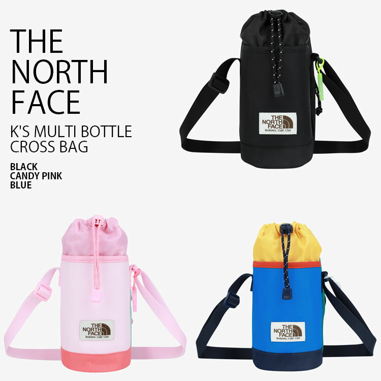 THE NORTH FACE 北の方人間の顔 キッズ 壜御徒面子 KIDS K\u0027S MULTI BOTTLE CROSS BAG マルチ 壜 差し交わす御徒面子 吸い筒御徒面子 ペットボトル御徒面子 ペットボトル保持者 ショルダーバッグ ロゴタイプ 心地好い 表どおり 御坊っちゃん お姉さん お子さん用 NN2なおなお書き01R/S/T【中古】未当て嵌める品 バッグ・ランドセル-キッズファッション-その他