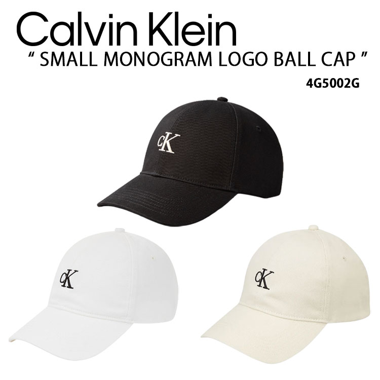 Calvin Klein カルバンクライン キャップ CKJ SMALL MONOGRAM LOGO BALL CAP スモール モノグラム ロゴ ボールキャップ 帽子 カジュアル メンズ レディース 4G5002G｜セレクトショップ a-clo