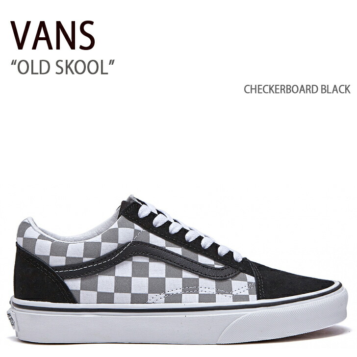 VANS オールドスクール Checkerboard スニーカー　厚底 VANS バンズ スニーカー OLD SKOOL OVERT CC CHECKERBOARD