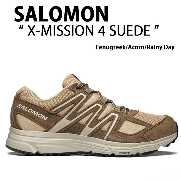 サロモンx mission 4 suede グレーエックスミッション　スニーカー X-MISSION 4 SUEDE – サロモン公式オンラインストア