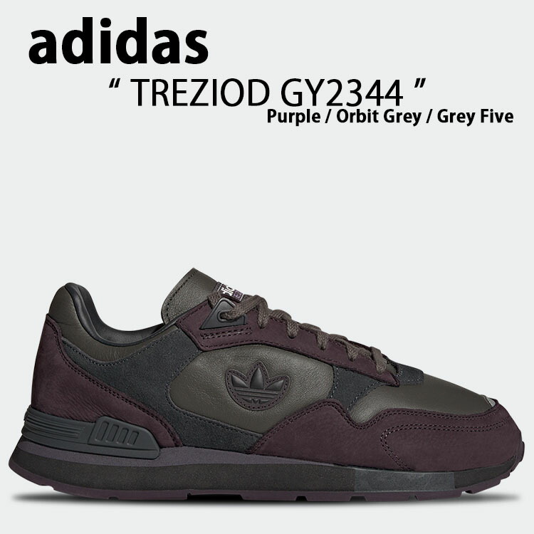 adidas originals アディダス オリジナルス スニーカーTREZIOD GY2344トレジオッド シューズ Purple Grey パープル グレー メンズ レディース 男女兼用 男性用 女性用【中古】未使用品