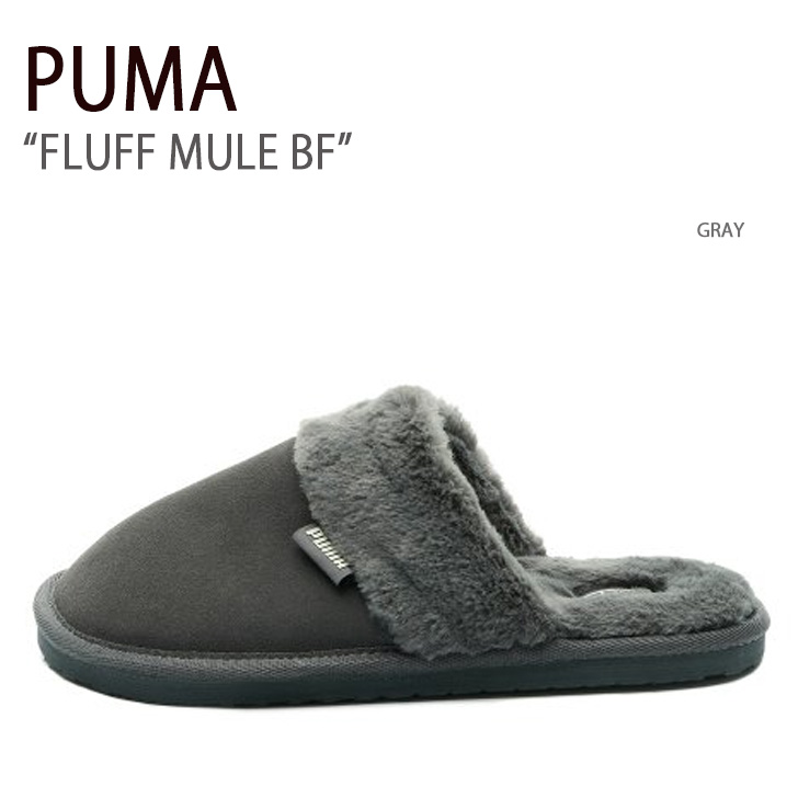 楽天市場】PUMA プーマ ミュール PUMA FLUFF MULE BX BLACK シューズ