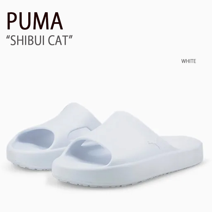 楽天市場】PUMA プーマ サンダル SHIBUI CAT BLACK シャワーサンダル