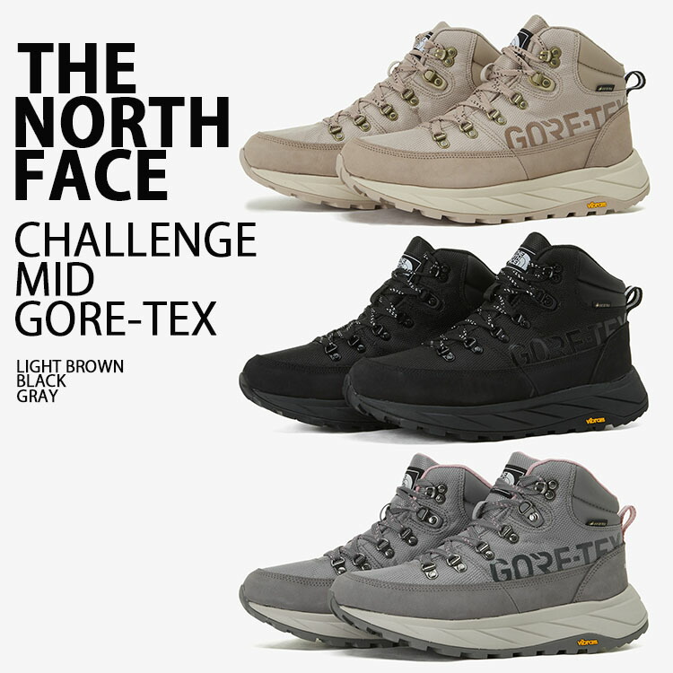 楽天市場】The North Face ノースフェイス シューズ CHALLENGE MID GTX