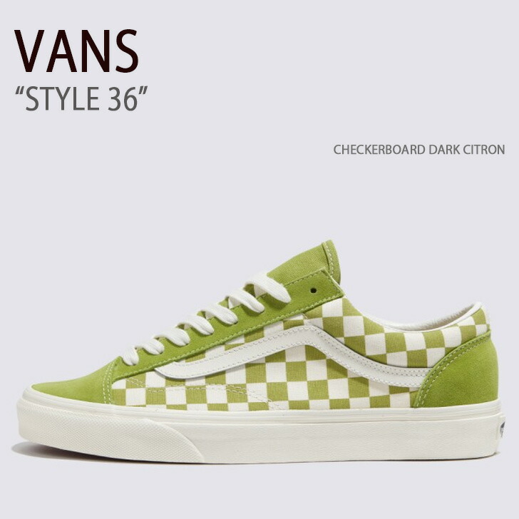 楽天市場】VANS バンズ スニーカー STYLE 36 MOROCCAN TILE CHECK