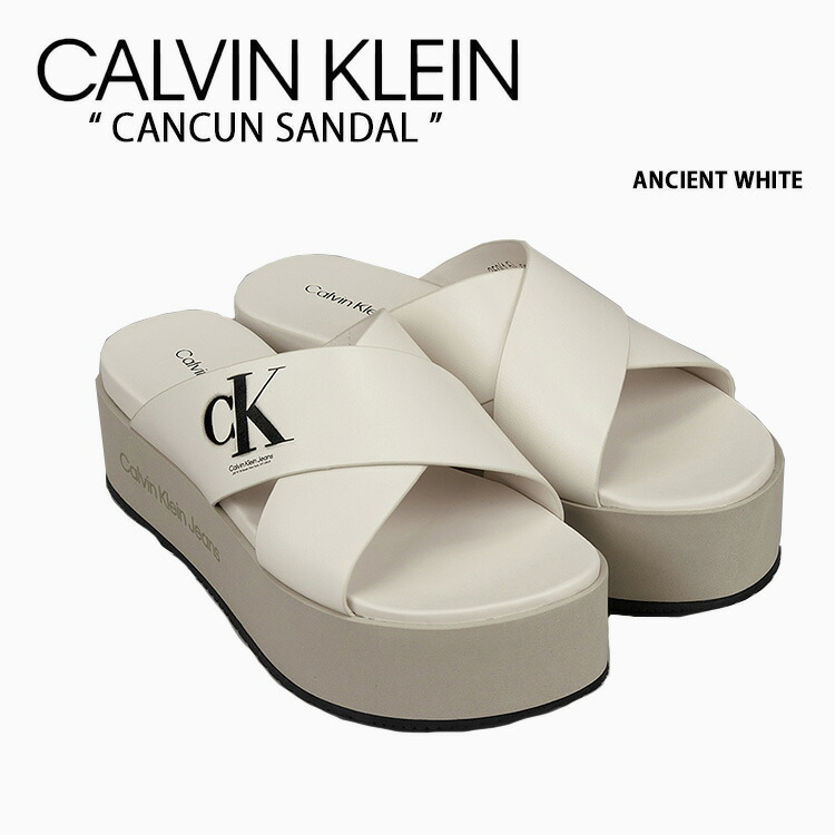 楽天市場】Calvin Klein カルバンクライン サンダル DELI FLIP