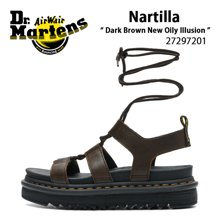 DR.MARTENS NARTILLA ナルティラ サンダル ブラック 24641001 ドクターマーチン Dr.Martens レディース サンダル NARTILLA