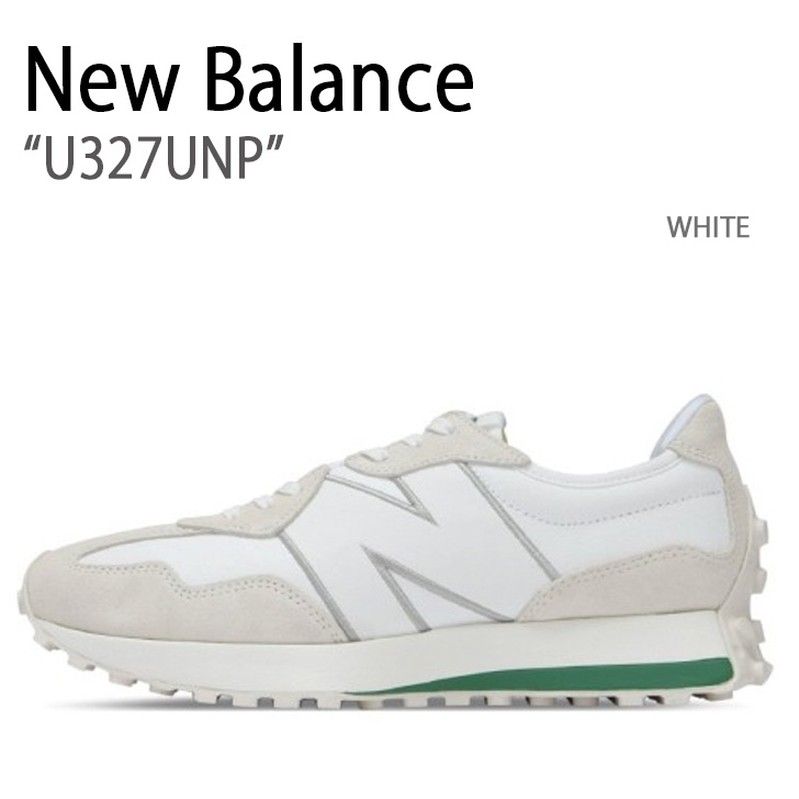 New Balance ニューバランス スニーカー U327UNP WHITE NBPDDS102W ホワイト シューズ レザー 本革 メンズ レディース【中古】未使用品