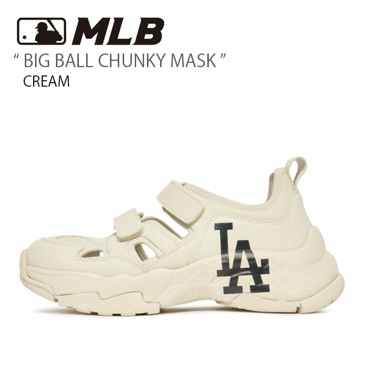 楽天市場】MLB エムエルビー サンダル MLB BIG BALL CHUNKY MASK