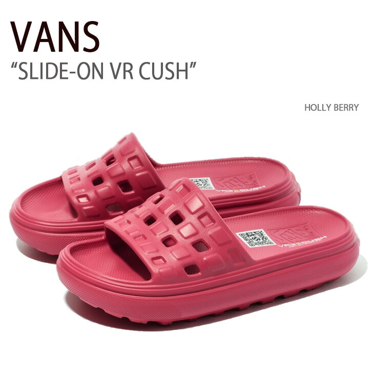 VANS バンズ サンダル SLIDE-ON VR CUSH HOLLY BERRY VN000BCCZLD スライドオンVRクッシュ ホリーベリー メンズ レディース 男性用 女性用 9,758円