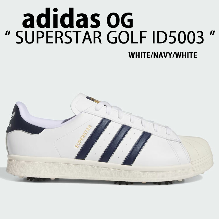 adidas Superstar ゴルフシューズ ホワイト/ネイビー 楽天市場】adidas Originals アディダス スニーカー SUPERSTAR