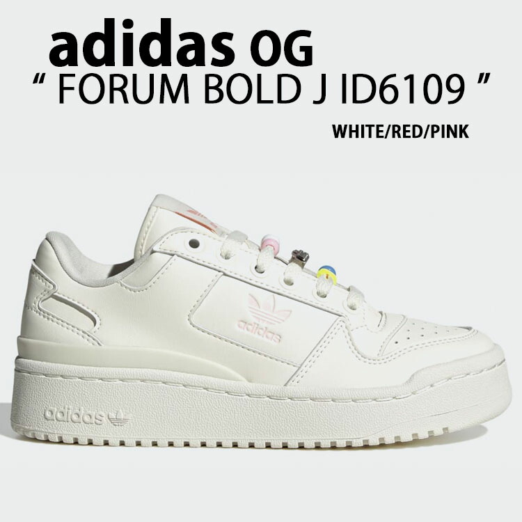 楽天市場】adidas originals アディダス レディース スニーカー FORUM LOW J ID6109 厚底 フォールロー ジュニア  WHITE RED PINK シューズ シュージュエル 厚底シューズ ジュニア用【中古】未使用品 : セレクトショップ a-clo