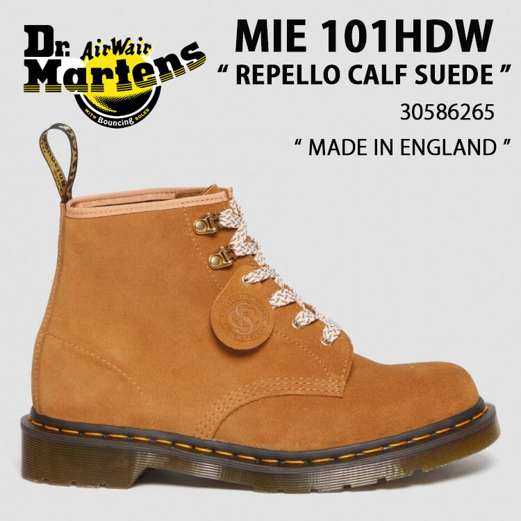 Dr Martens★MIE 101 HDW 6 ホール ブーツ★BISCUIT TAN Dr Martens☆MIE 101 HDW 6 ホール ブーツ☆BISCUIT TAN (Dr