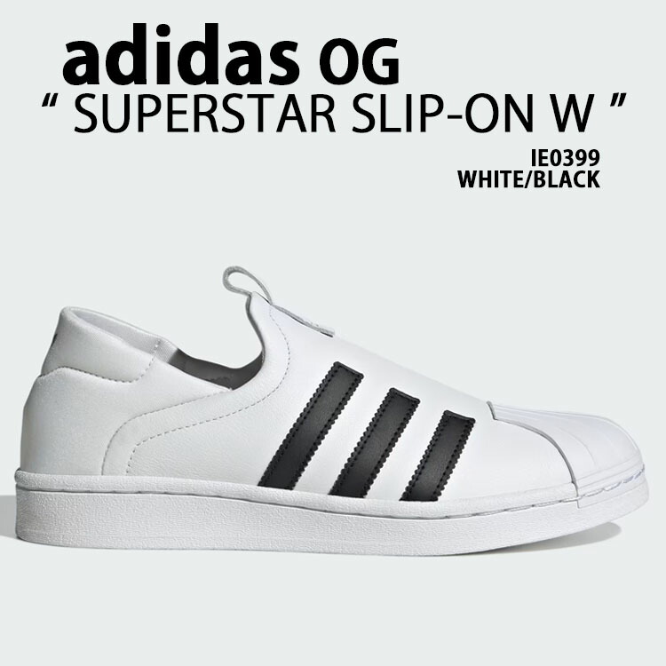 スニーカー 25 レディース adidas アディダス スーパースタースリッポン adidas◇SST SLIP ON_スーパースター スリッポン/25.5cm/BLK