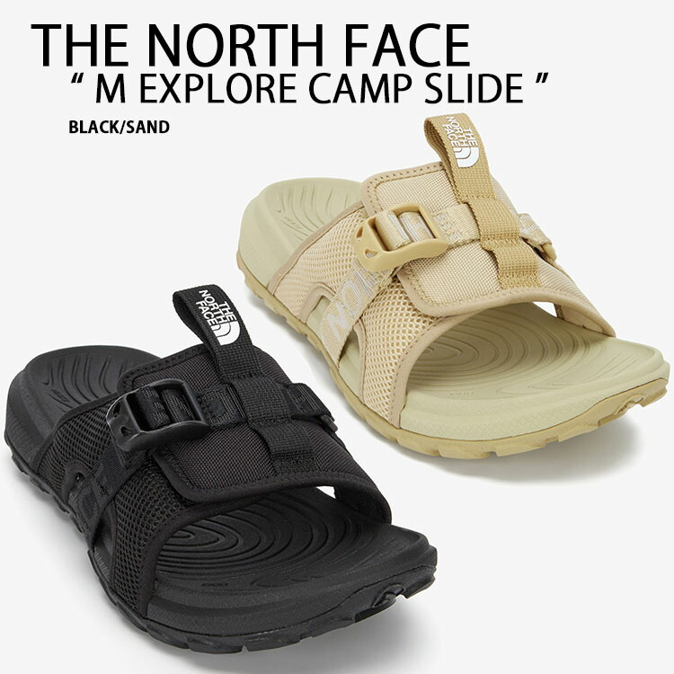 THE NORTH FACE ブラック Explore Camp サンダル 