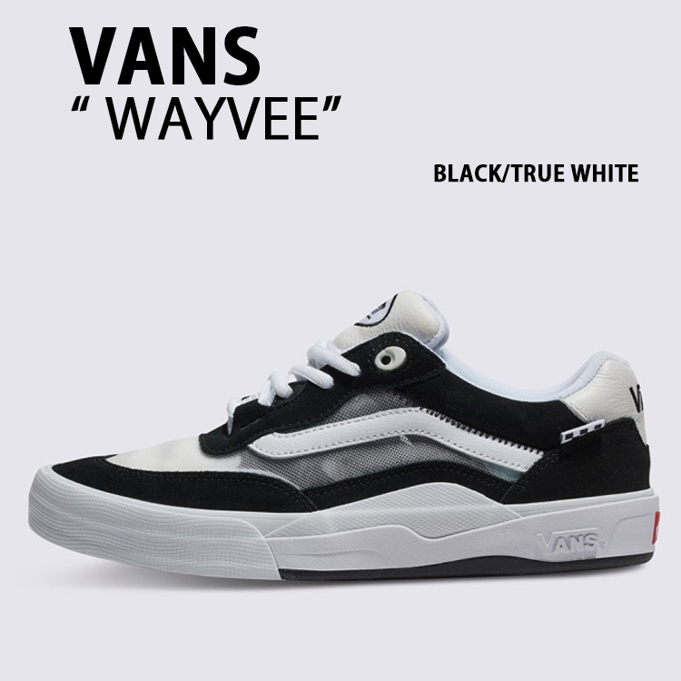楽天市場】VANS バンズ スニーカー WAYVEE BLACK TRUE WHITE