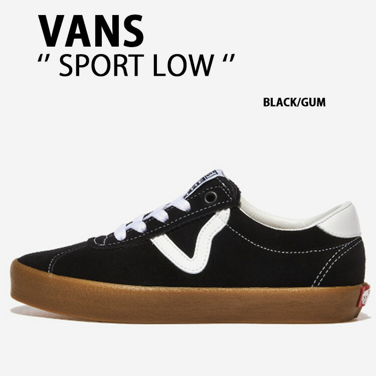 楽天市場】VANS バンズ スニーカーSPORT LOW SUEDE BLACK WHITE