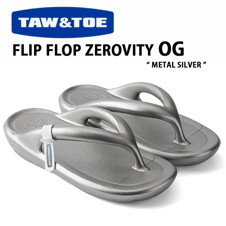 ★TAW&TOE★ Zerovity OG Glossy Silver Taw&Toe Flip Flop Zerovity OG Glossy Silver | eBay