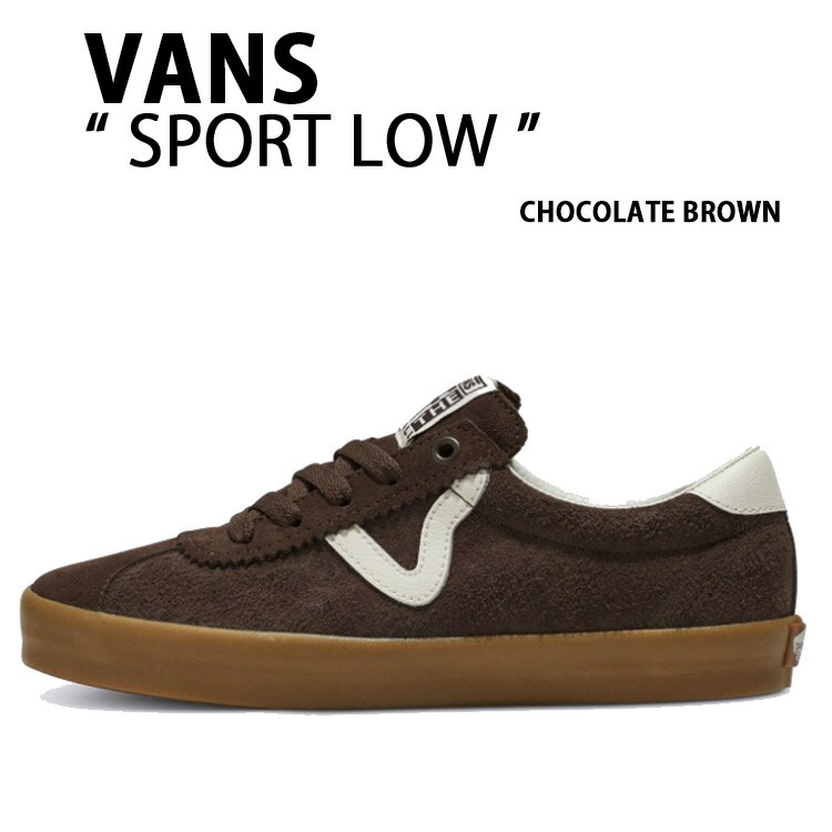 楽天市場】VANS バンズ スニーカーSPORT LOW BAMBINO CHOCOLATE BROWN