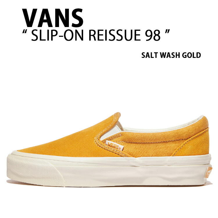 楽天市場】VANS バンズ スニーカー SLIP-ON TRK MUSTARD GOLD