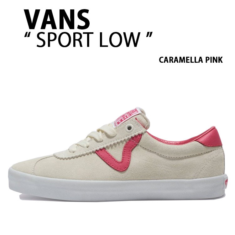 VANS バンズ スニーカーSPORT LOW CARAMELLA PINK VN000CTEPNK スポーツ ロウ キャラメリア ピンク メンズ レディース 男性用 女性用｜セレクトショップ a-clo