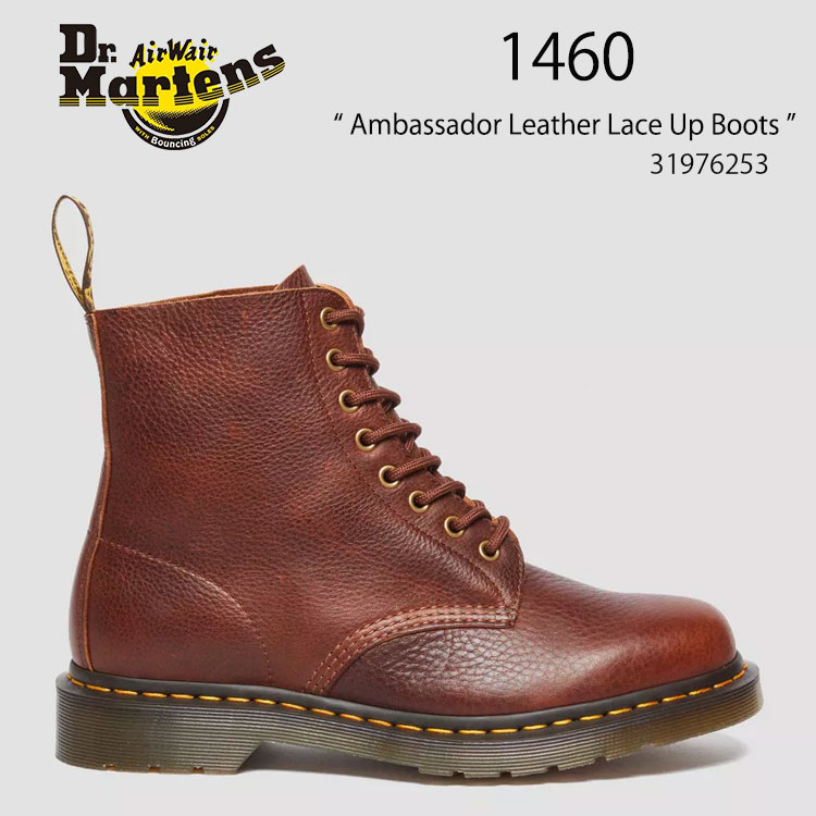 Dr.Martens ドクターマーチン　ブラウン ドクターマーチン Dr.Martens 8ホール ブーツ メンズ 1460 LACE