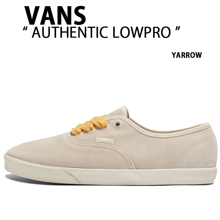 VANS バンズ スニーカー  AUTHENTIC LOWPRO YARROW VN000D04YGD オーセンティック 置き目労働者階級 ヤロー メンズ レディース 成人男性用 成人女性用