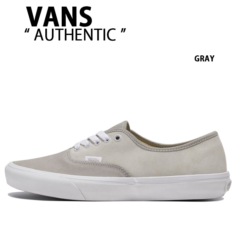 楽天市場】VANS バンズ スニーカー AUTHENTIC GRAY VN0A2Z3ZBXC