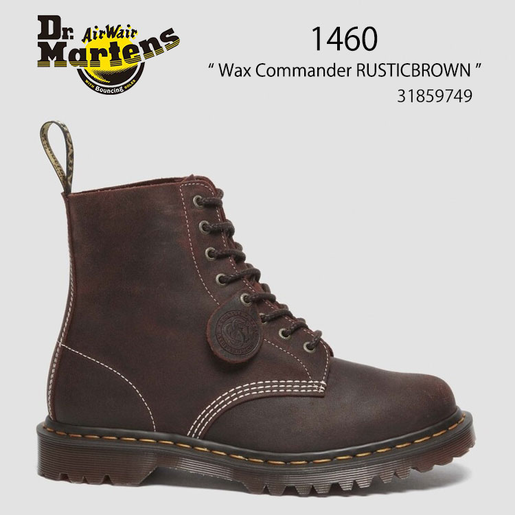 新品　ドクターマーチン　ブーツ　ダークブラウン　UK3 楽天市場】Dr.Martens ドクターマーチン 1460 Wax Commander 31859749
