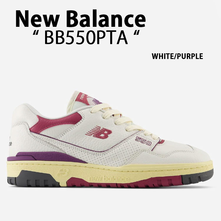 NEW BALANCE◆ニューバランス BB550PTC(D) BB550PTC WHITE/GRAY New Balance ニューバランス スニーカー BB550 BB550PTC WHITE