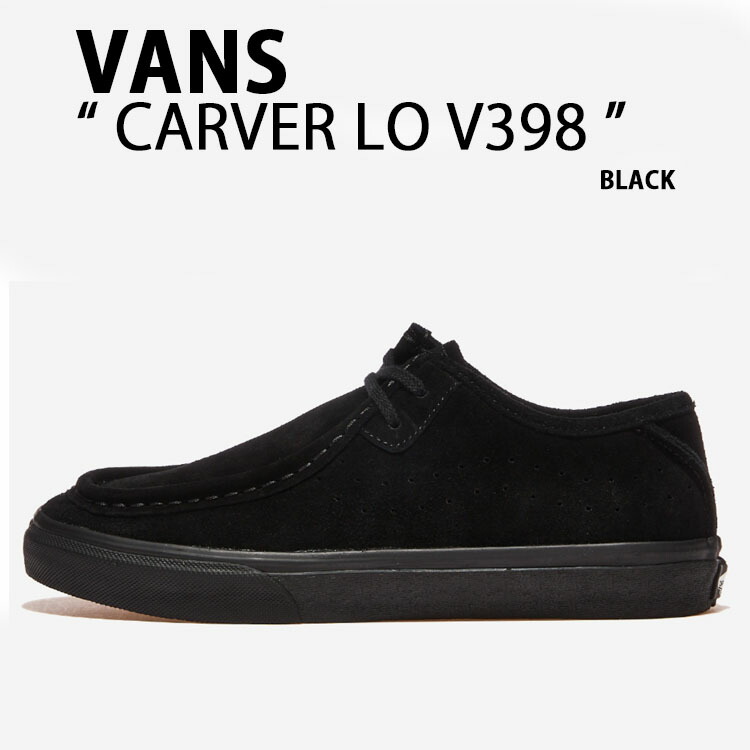 【VANS】ヴァンズ CARVER LO V398 CVS BLACK/WHISPER 国内発送 VANS ヴァンズ CARVER LO カーバーロー V398 BLACK/BLK : ABC